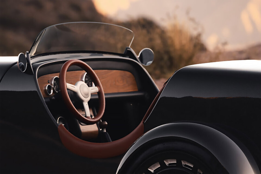 The SP40 Restomod Speedster Reborn in Carbon Fiber