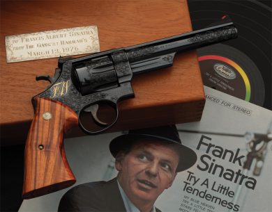 Frank Sinatra’s Gold-Inlaid Smith & Wesson Heads to Auction