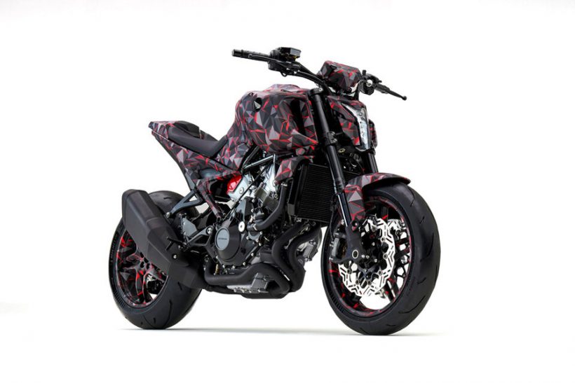 Honda V3R 900 E-Compressor Prototype