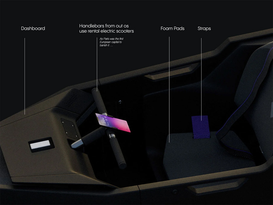 Futuristic Pod Bike Shaping Tomorrow’s Urban Mobility