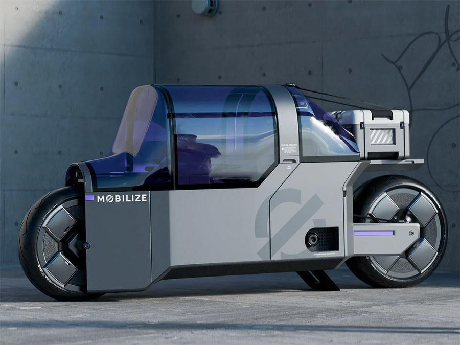 Futuristic Pod Bike Shaping Tomorrow’s Urban Mobility