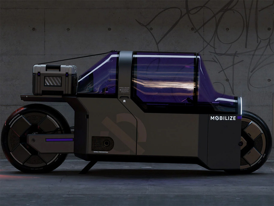 Futuristic Pod Bike Shaping Tomorrow’s Urban Mobility