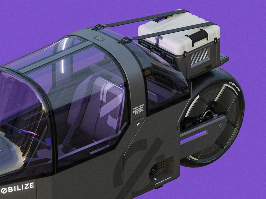 Futuristic Pod Bike Shaping Tomorrow’s Urban Mobility