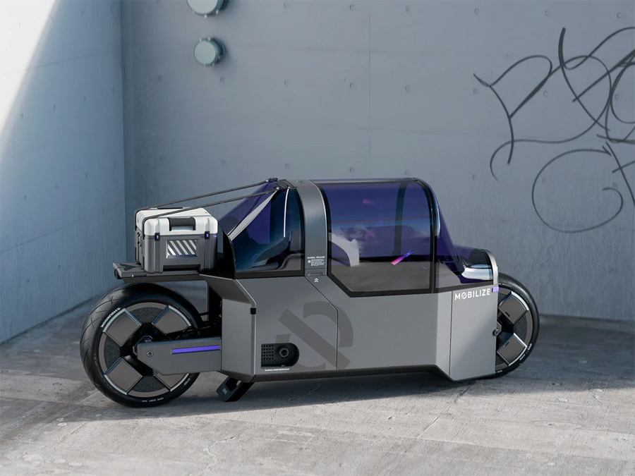 Futuristic Pod Bike Shaping Tomorrow’s Urban Mobility