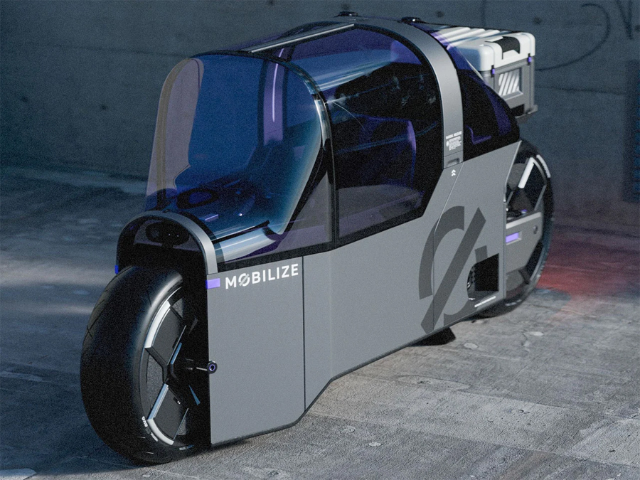 Futuristic Pod Bike Shaping Tomorrow’s Urban Mobility