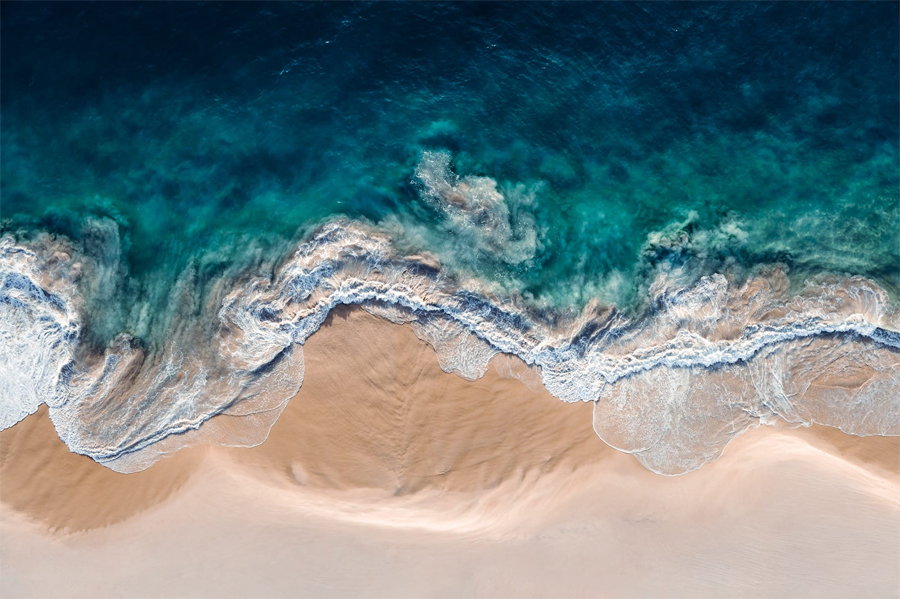 Powerful Western Australia Surf Unfolds in Kevin Krautgartner's Aerial Photos