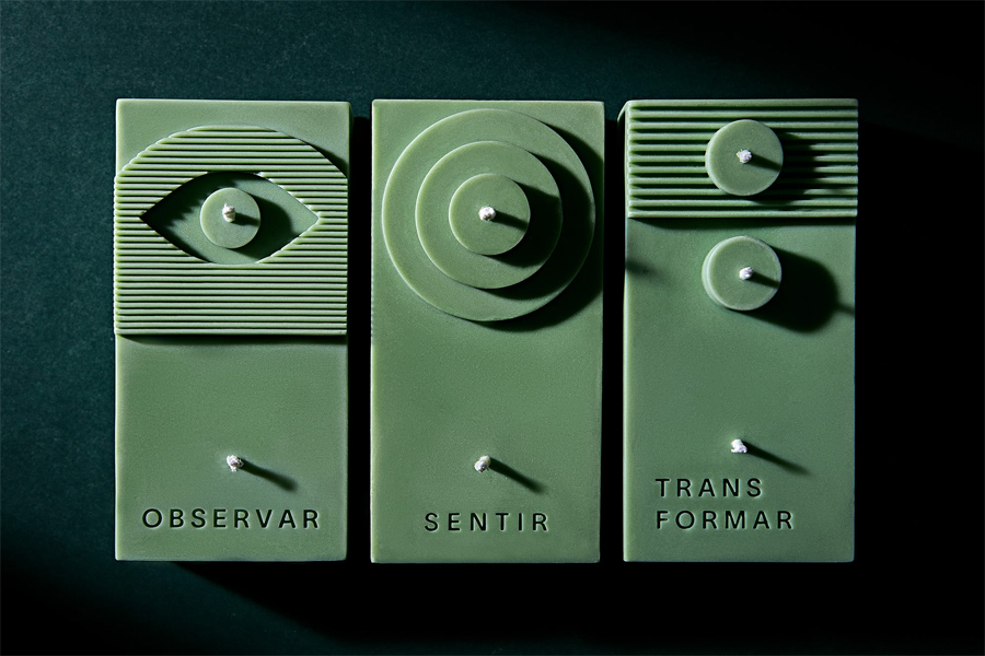 The Sculptural Ritual of ÓST Candles