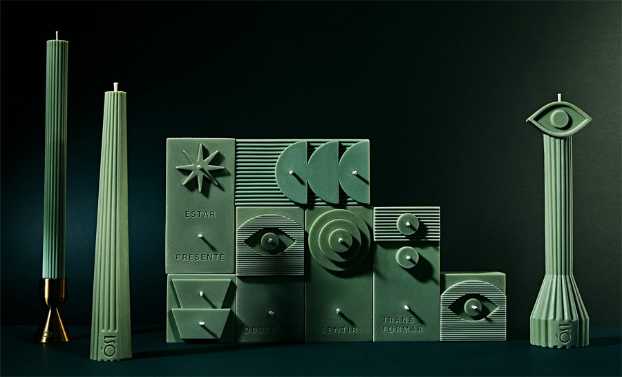 The Sculptural Ritual of ÓST Candles