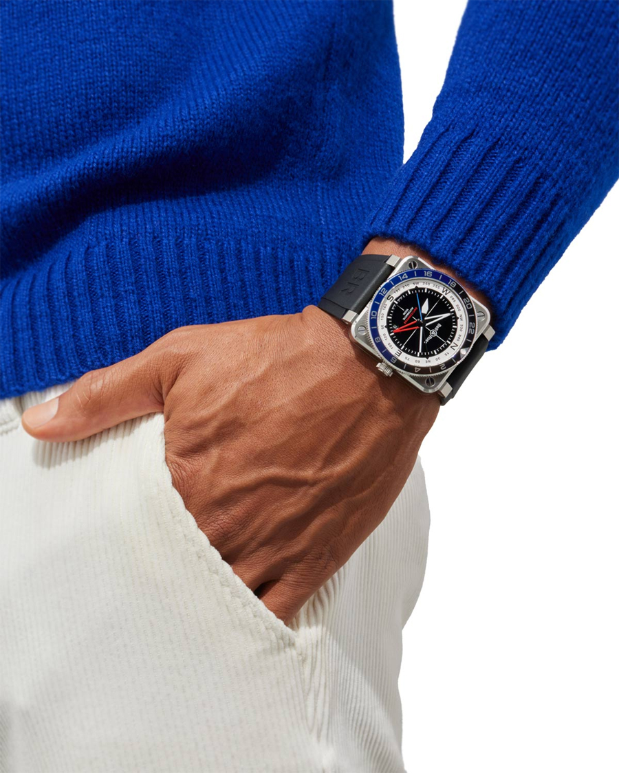 Bell & Ross BR-03 GMT Compass That Actually Points North Bell & Ross BR-03 GMT Compass That Actually Points North