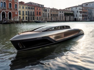Hermes Yacht Concept Where Futuristic Elegance Meets Venetian Waters