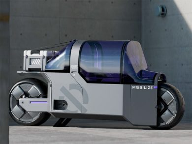 Futuristic Pod Bike Shaping Tomorrow’s Urban Mobility