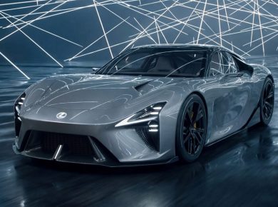 Lexus Reimagines a Legend with the All-Electric LFA Concept