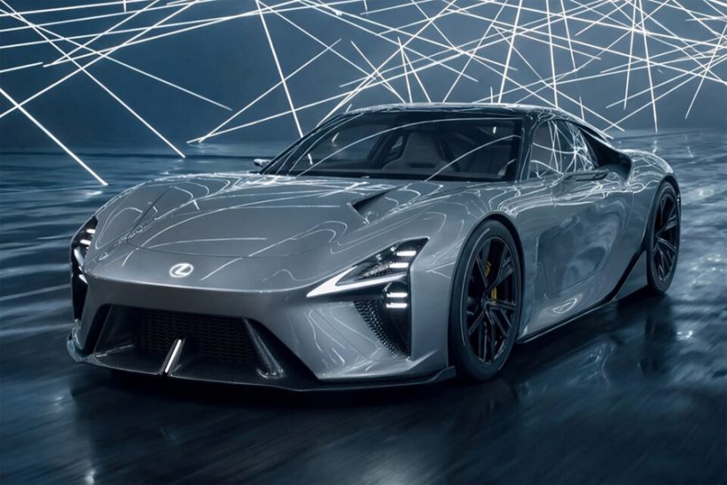 Lexus Reimagines a Legend with the All-Electric LFA Concept