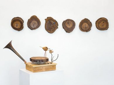 An Artist Turned a Dead Oak into Records of Birdsong