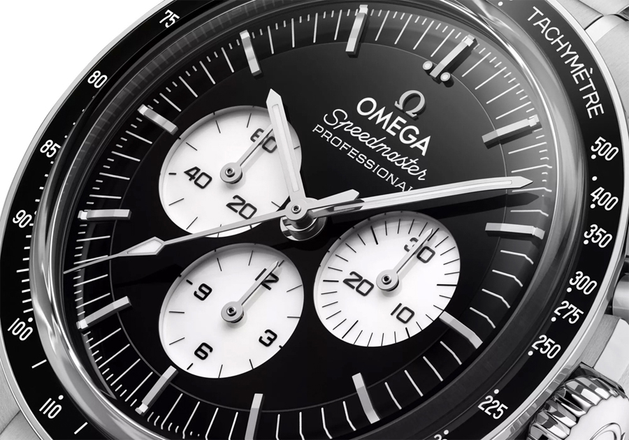 Omega Speedmaster Moonwatch Black and White Arrives with a Modern Reverse Panda Twist