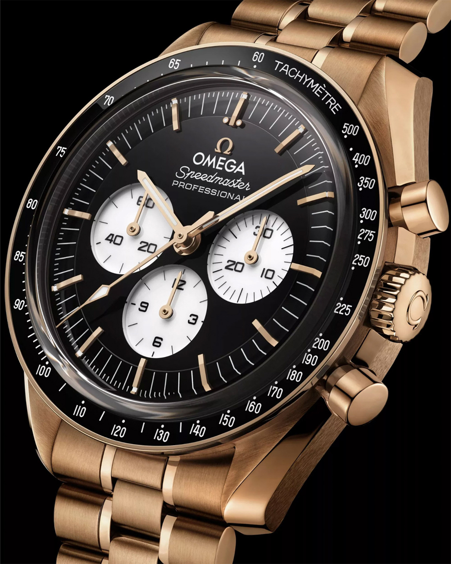 Omega Speedmaster Moonwatch Black and White Arrives with a Modern Reverse Panda Twist
