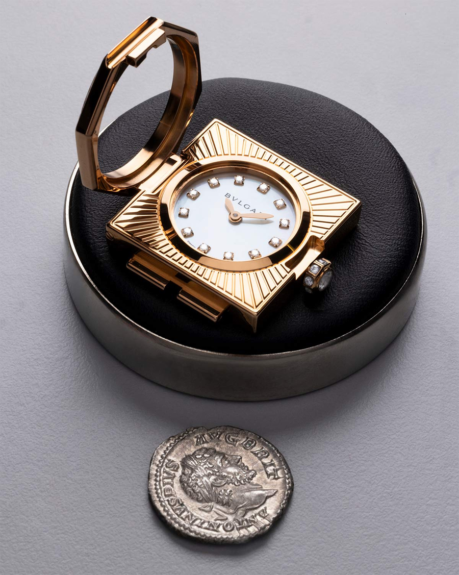 Roman Coin at the Heart of Bulgari’s Latest Jewel Watch