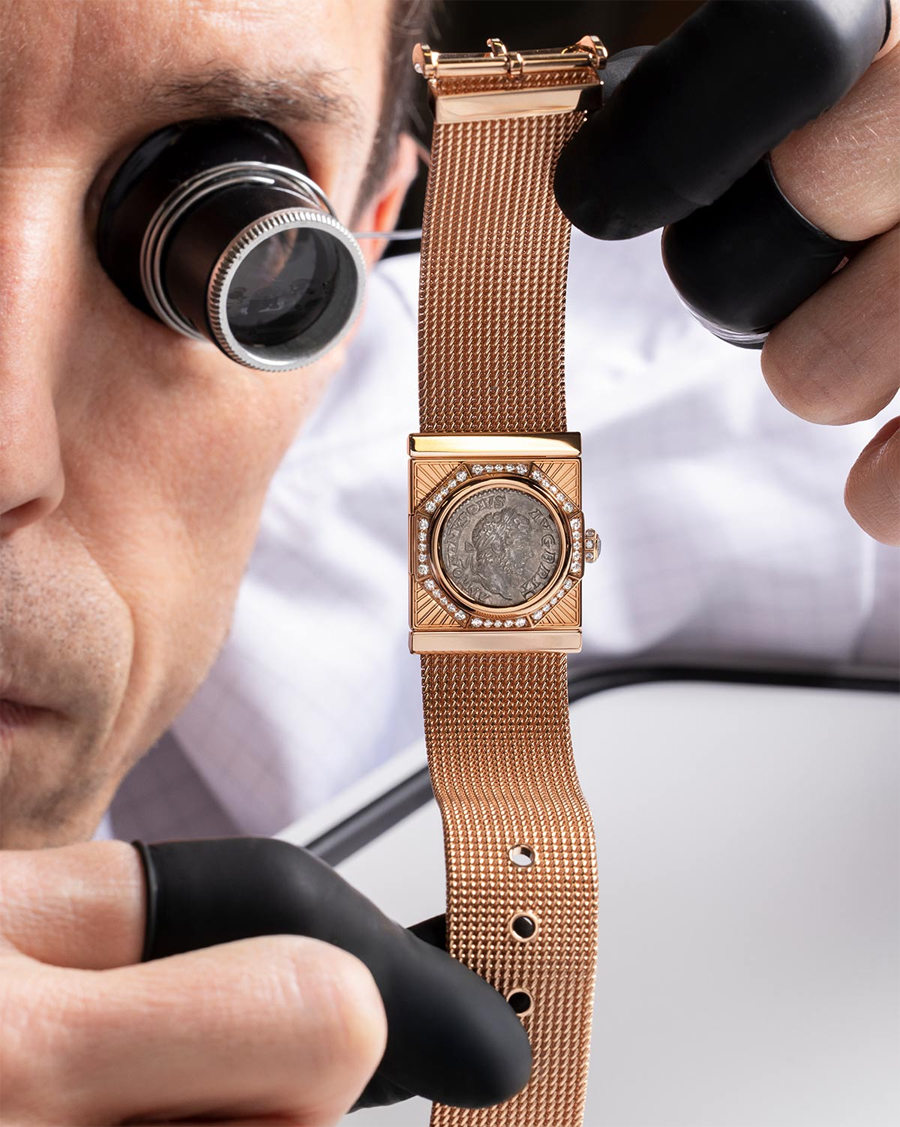Roman Coin at the Heart of Bulgari’s Latest Jewel Watch