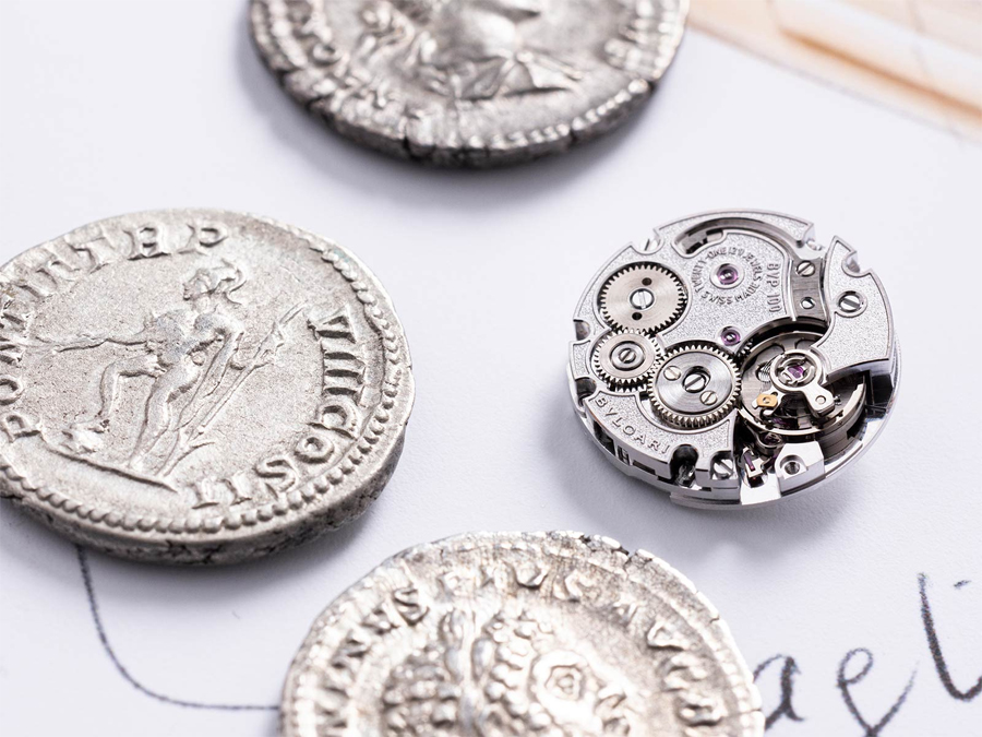 Roman Coin at the Heart of Bulgari’s Latest Jewel Watch