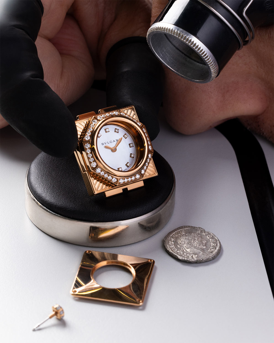 Roman Coin at the Heart of Bulgari’s Latest Jewel Watch