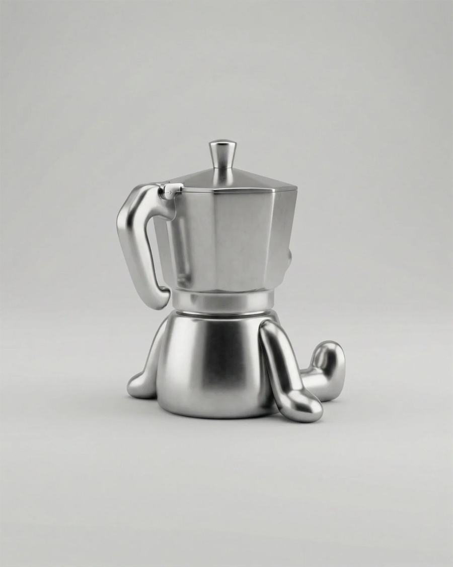 MOKY - When a Moka Pot Becomes a Character