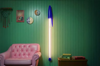 BIC Cristal Lamp Celebrates the 75th Anniversary of an Everyday Legend