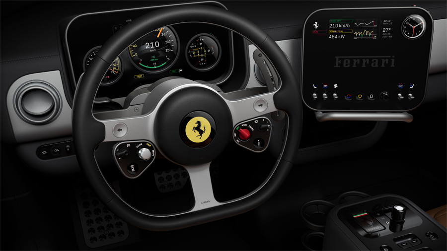 Inside Ferrari Luce and the Most Thoughtful EV Interior Yet