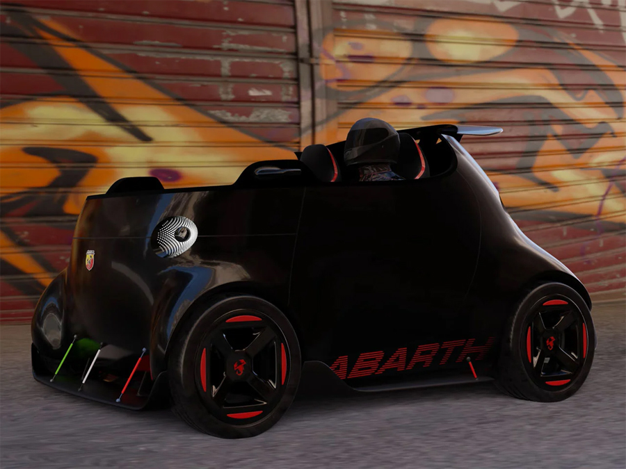 Topolino XS Reinvents the Mini Car with a Shape-Shifting Electric Concept