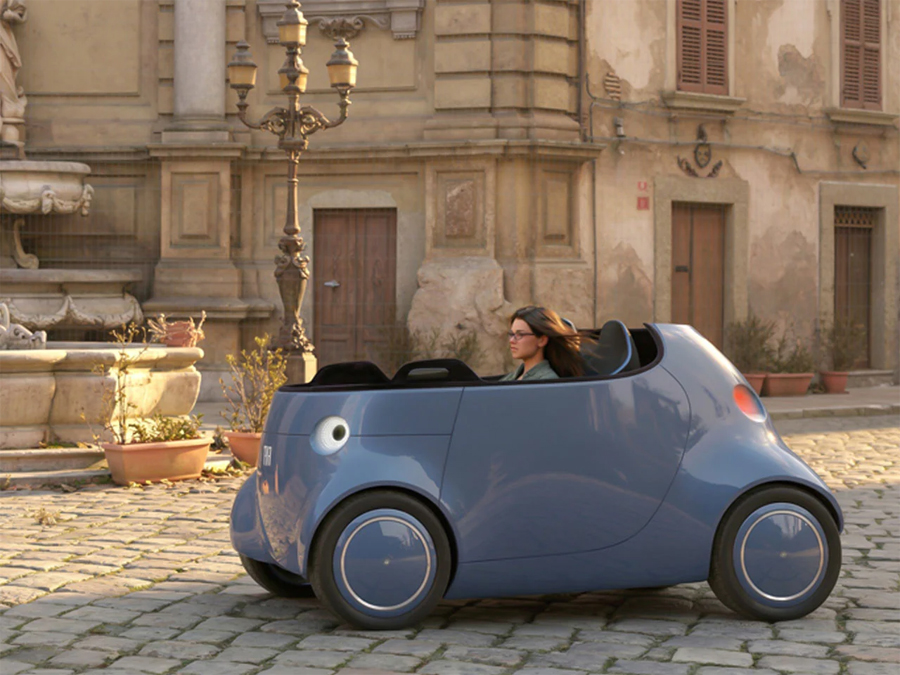 Topolino XS Reinvents the Mini Car with a Shape-Shifting Electric Concept
