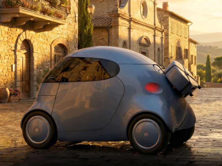 Topolino XS Reinvents the Mini Car with a Shape-Shifting Electric Concept