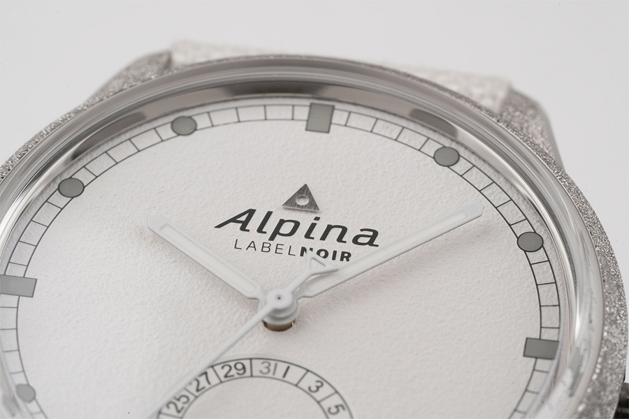 Alpina Alpiner Manufacture Date in a Full All-White Design