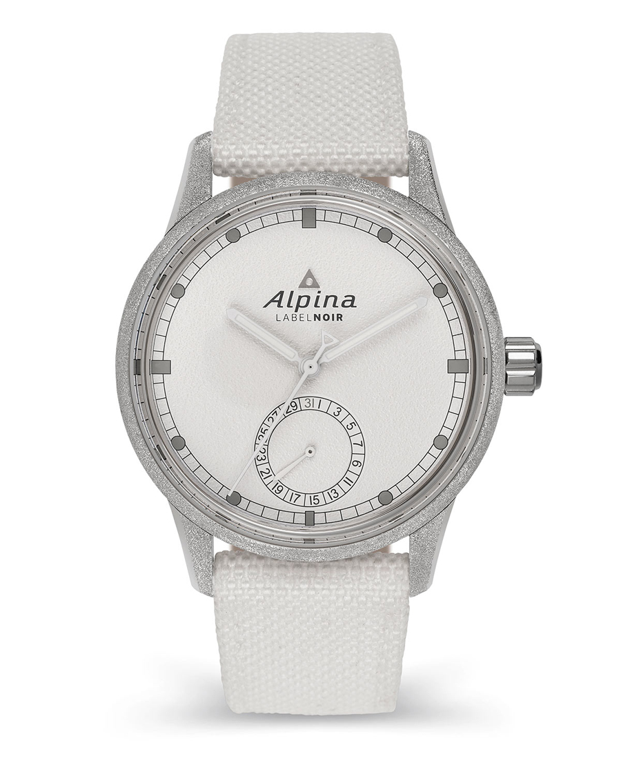 Alpina Alpiner Manufacture Date in a Full All-White Design