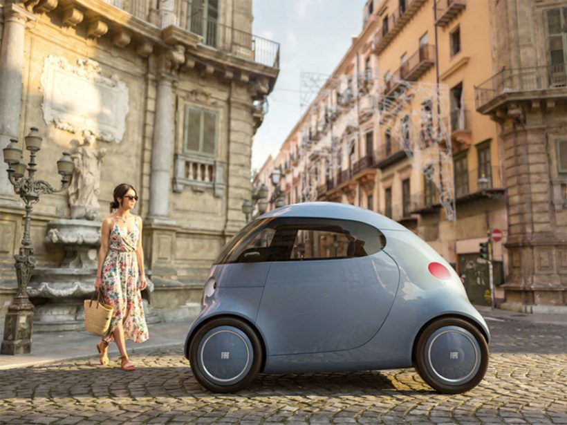 Topolino XS Reinvents the Mini Car with a Shape-Shifting Electric Concept