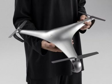 Aurora Tri-Rotor Drone Redefines UAV Aerodynamics