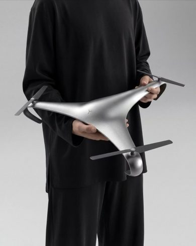 Aurora Tri-Rotor Drone Redefines UAV Aerodynamics