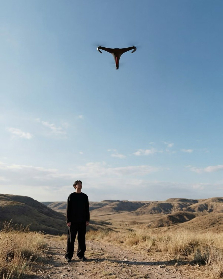 Aurora Tri-Rotor Drone Redefines UAV Aerodynamics