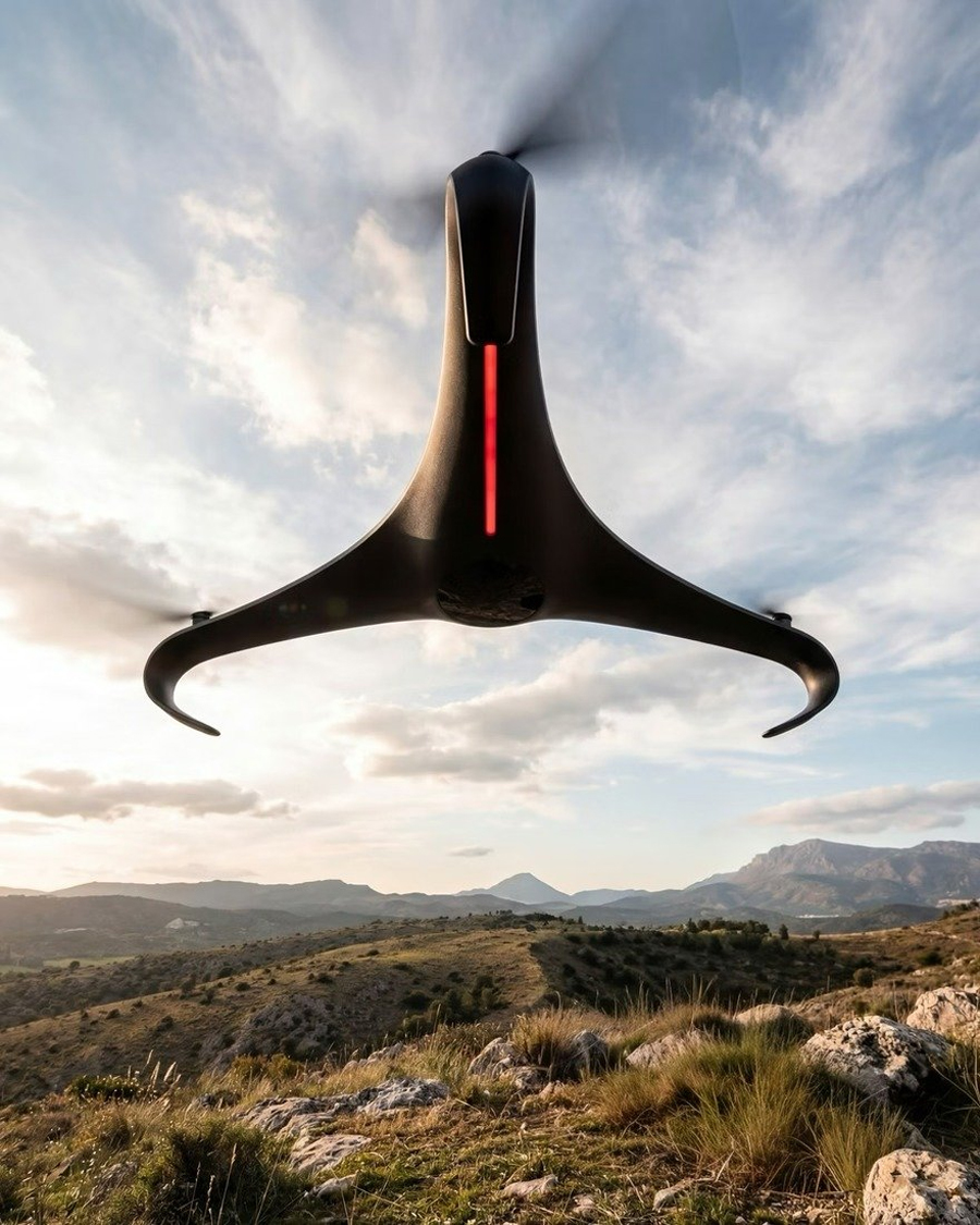 Aurora Tri-Rotor Drone Redefines UAV Aerodynamics