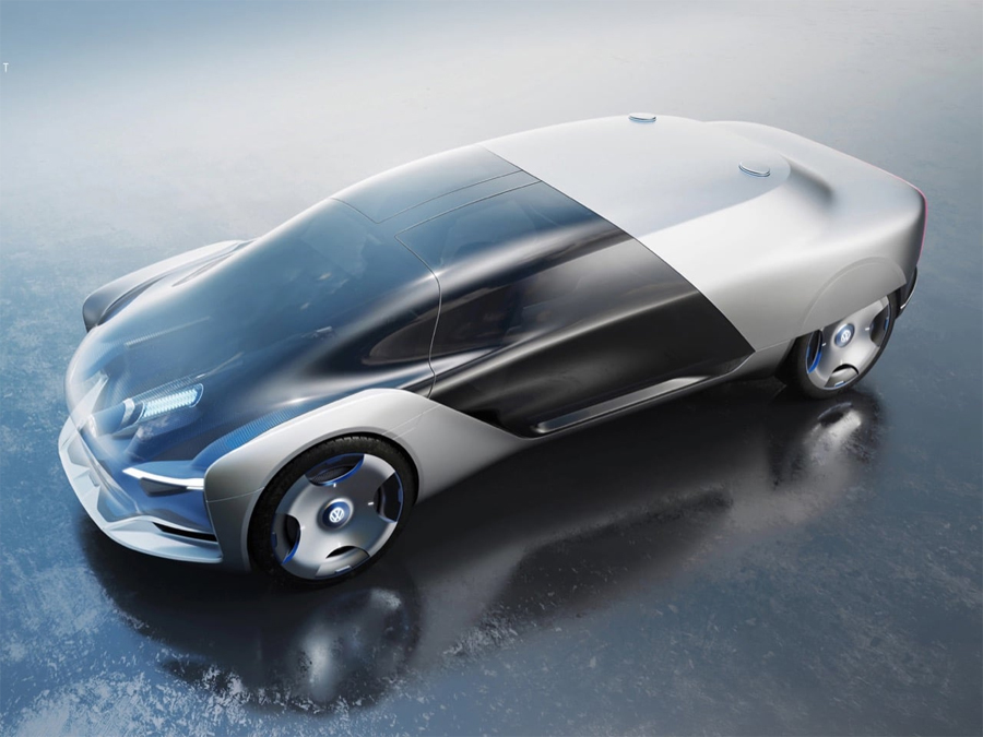 Seonmyeong Woo's VW Concept Rethinks What a Car Interior Can Be