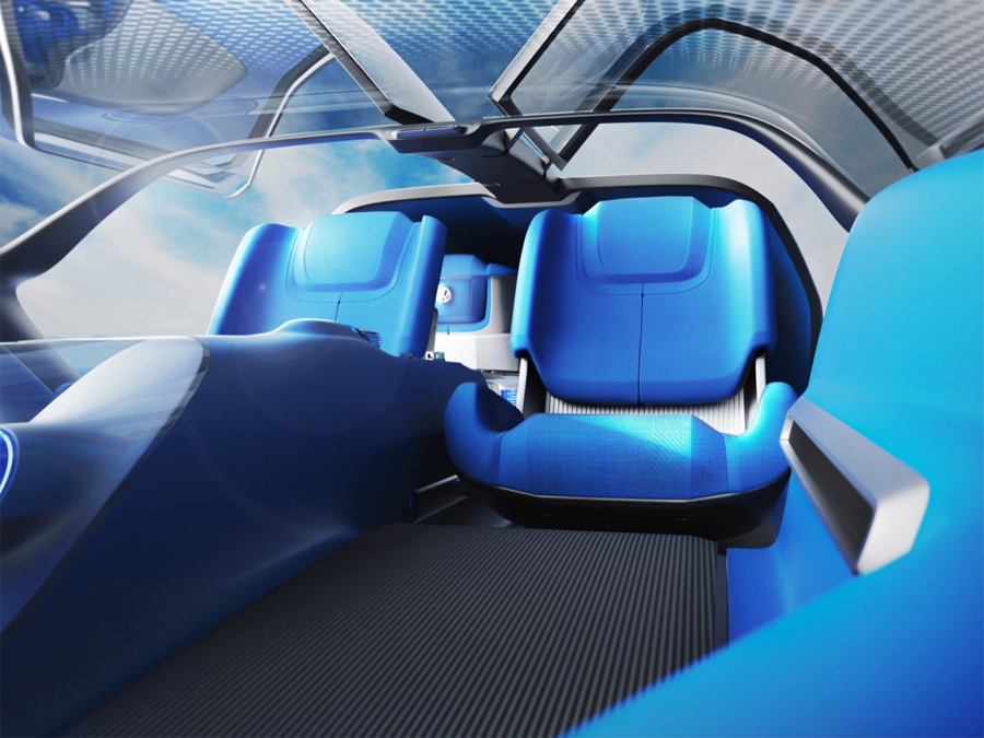 Seonmyeong Woo's VW Concept Rethinks What a Car Interior Can Be