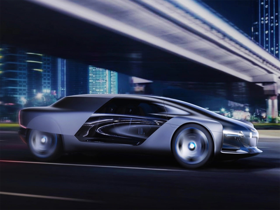 Seonmyeong Woo's VW Concept Rethinks What a Car Interior Can Be