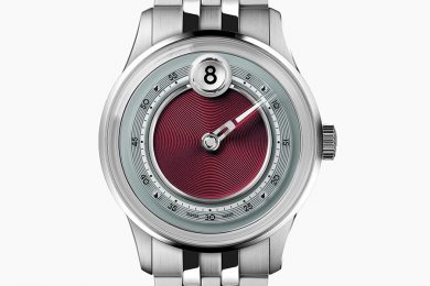 Christopher Ward C1 Jump Hour Mk V Dusk Red Brings Precision Back to the Hour
