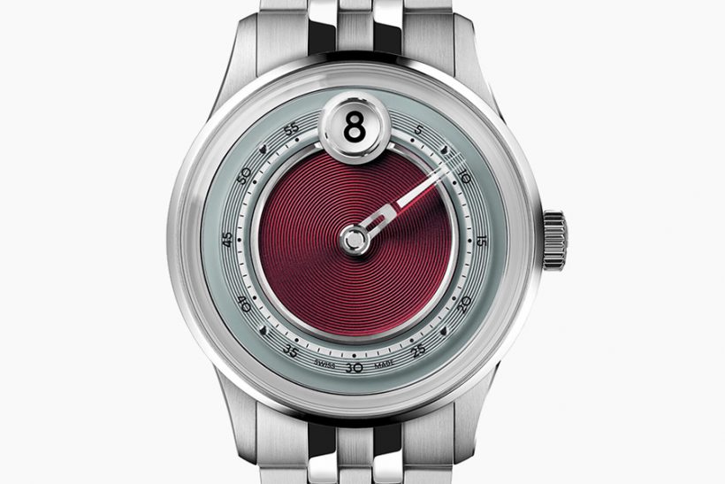 Christopher Ward C1 Jump Hour Mk V Dusk Red Brings Precision Back to the Hour