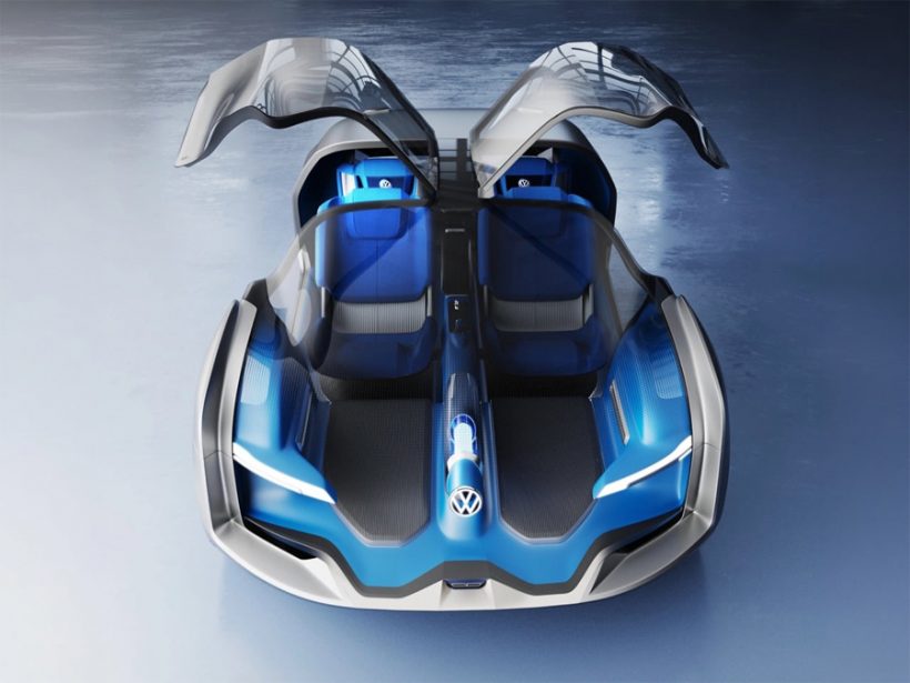 Seonmyeong Woo's VW Concept Rethinks What a Car Interior Can Be