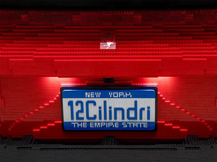 Life size LEGO Ferrari you can actually sit in