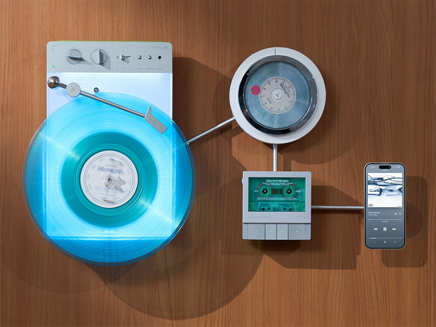 Rethinking Vinyl, CD, and Cassette Players