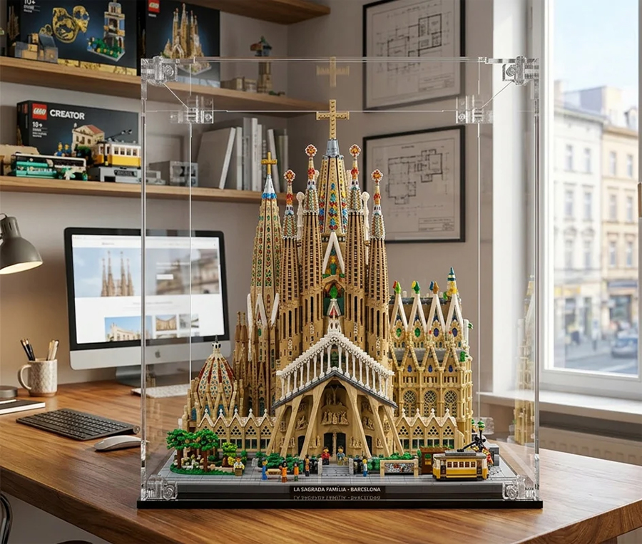 LEGO Announces Record-Breaking 12,060-Piece Sagrada Família Replica