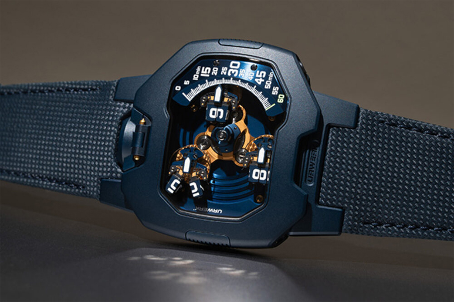 Urwerk Bids Farewell to the UR-120 “Spock” with the New Blue Planet Edition