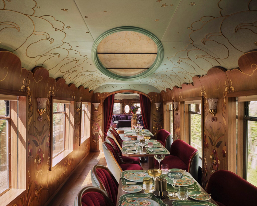 Baz Luhrmann Brings Hollywood Glamour to Britain’s Most Luxurious Train