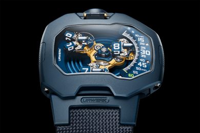 Urwerk Bids Farewell to the UR-120 "Spock" with the New Blue Planet Edition