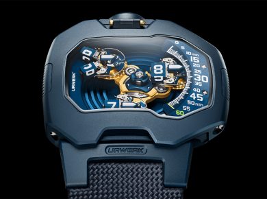 Urwerk Bids Farewell to the UR-120 "Spock" with the New Blue Planet Edition